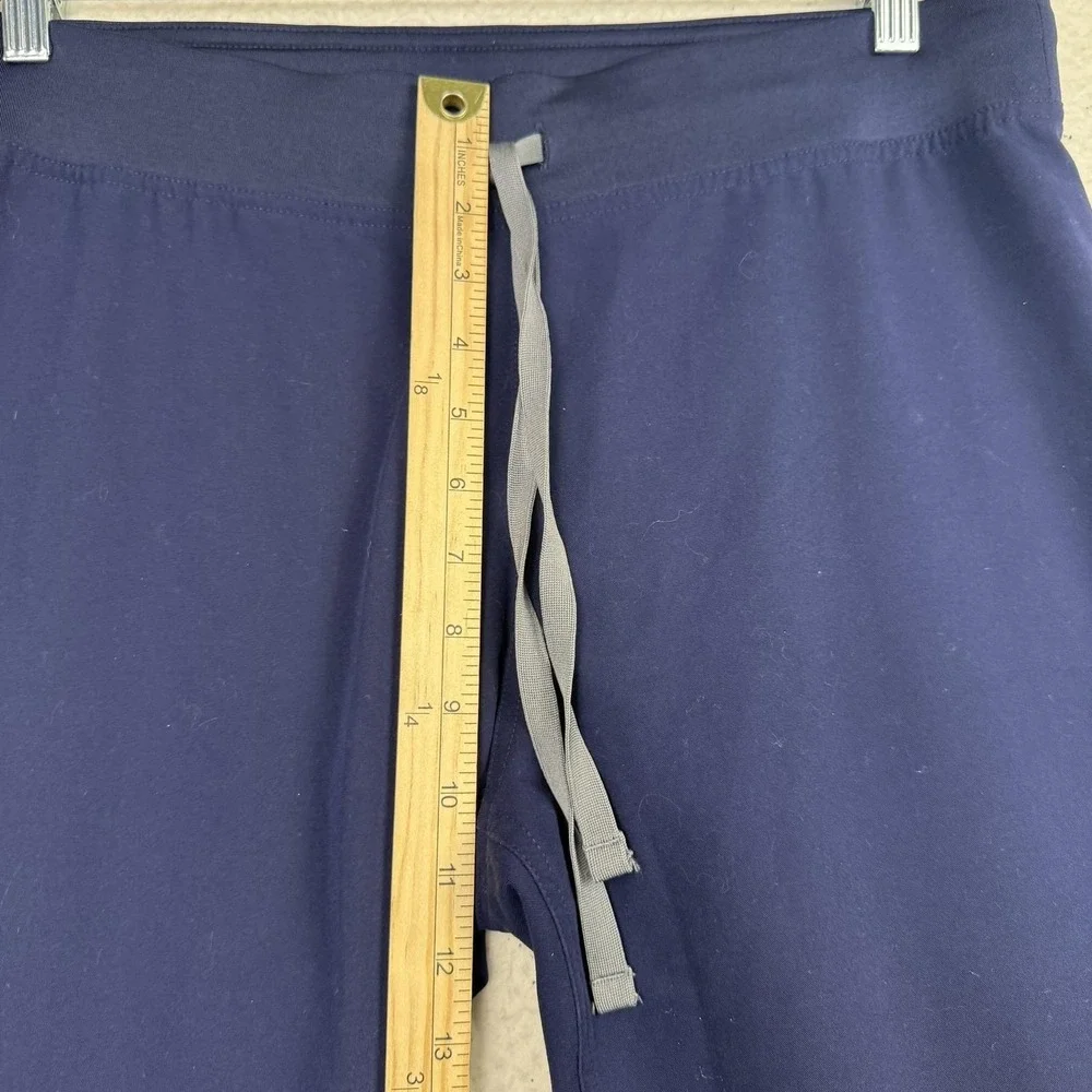 FIGS Pants Mens Medium‎ Blue Technical Collection Drawstring Waist T20034